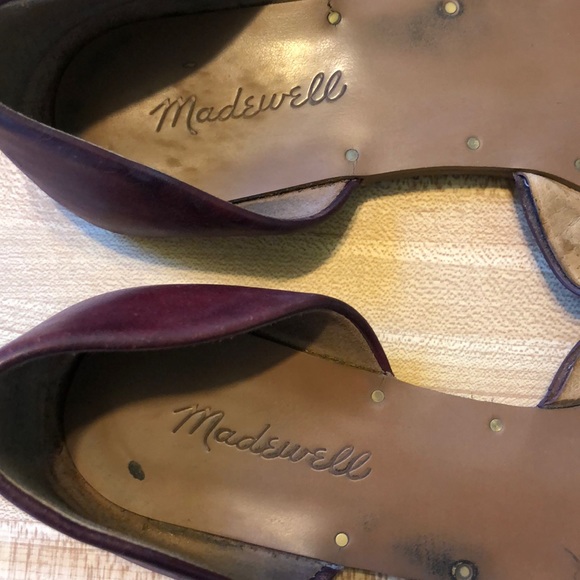 Maroon Slip On Sandals - Picture 2 of 8